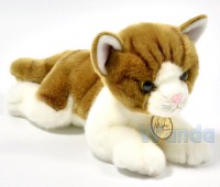 Peluche gato marrón